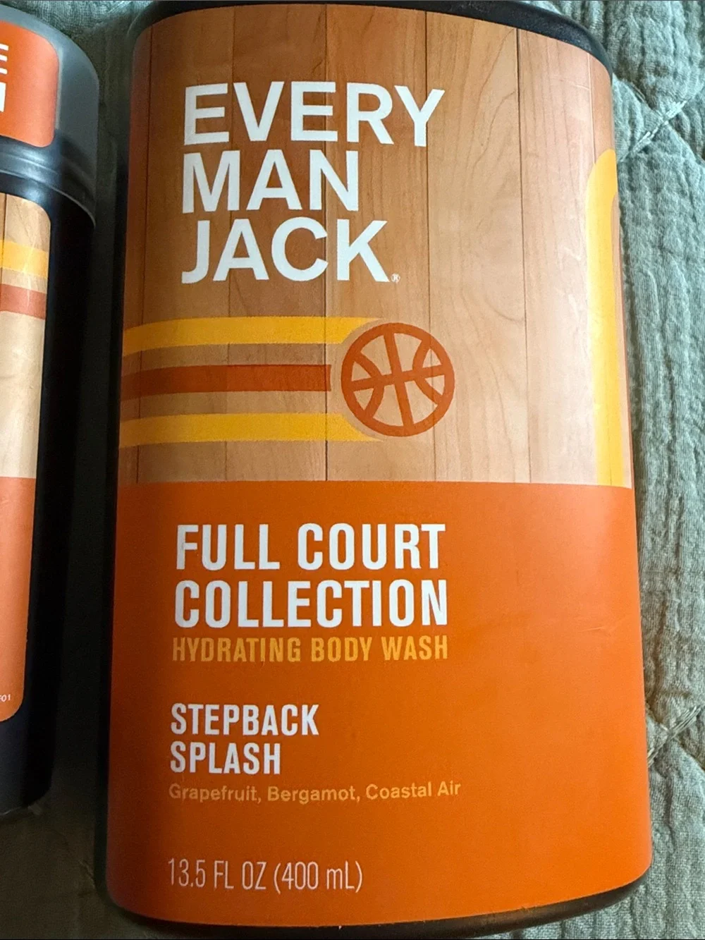 Every Man Jack Men’s Full Court Collection Body Wash & Deodorant Bundle